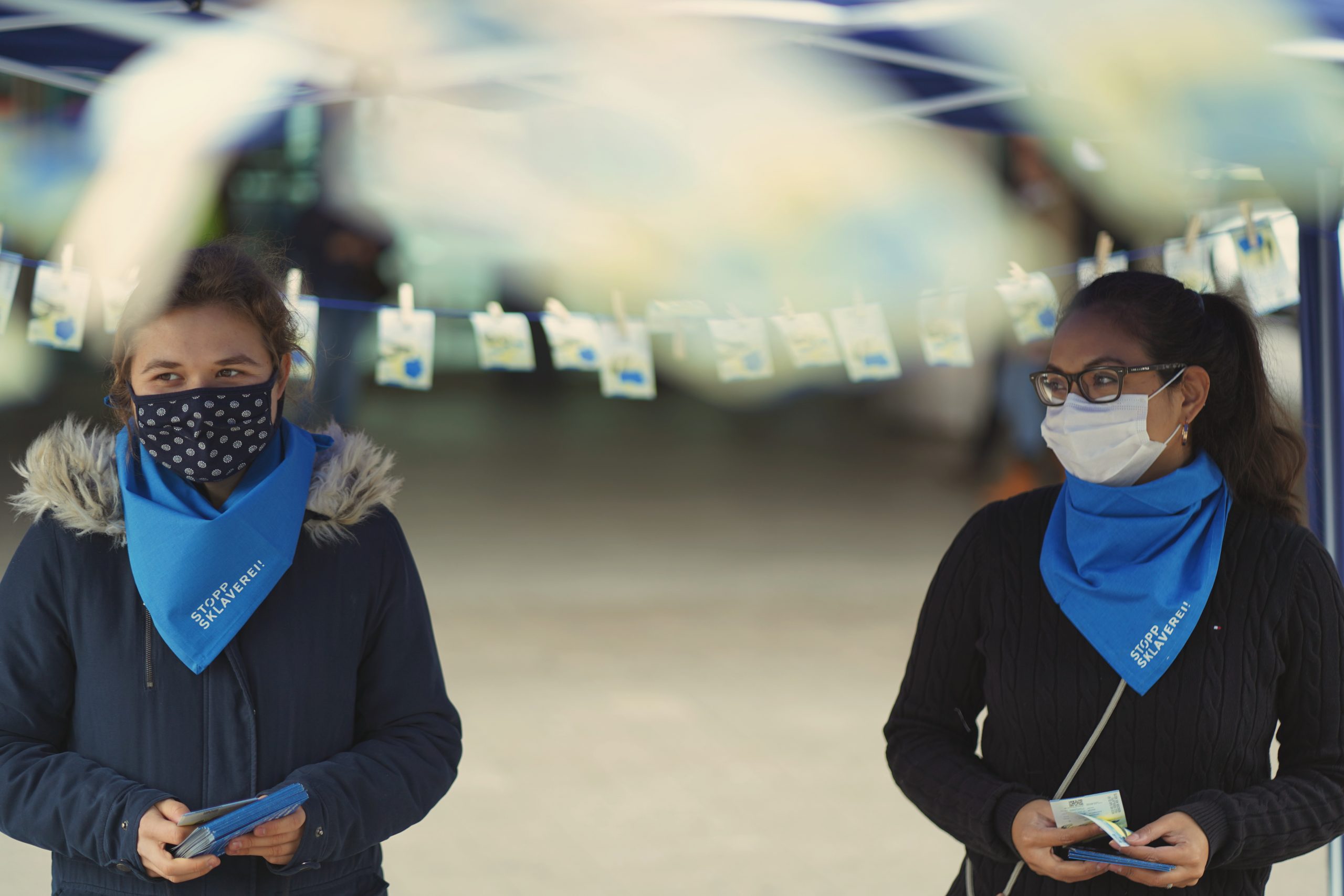IJM Stopp Sklaverei Halstuch Kampagne