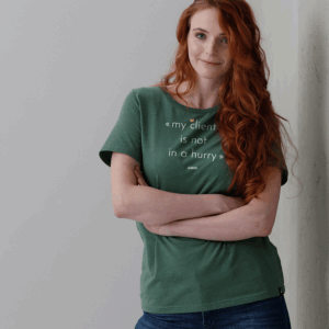 Vorbestellung: My client is not in a hurry