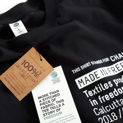 fair trade Shirt fair fashion made in freedom world fair trade day